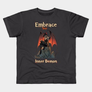 Embrace Your Inner Demon Kids T-Shirt